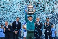 Carlos Alcaraz at the 2022 Barcelona Open.